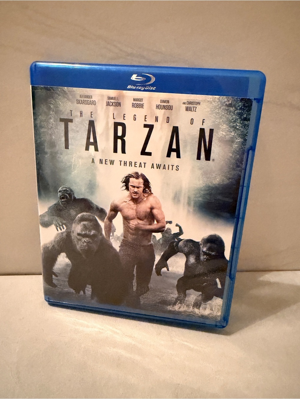 The Legend of Tarzan (Blu-ray, 2016) Pre Owned